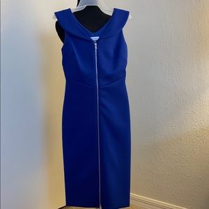 Calvin Klein Royal Blue Dress